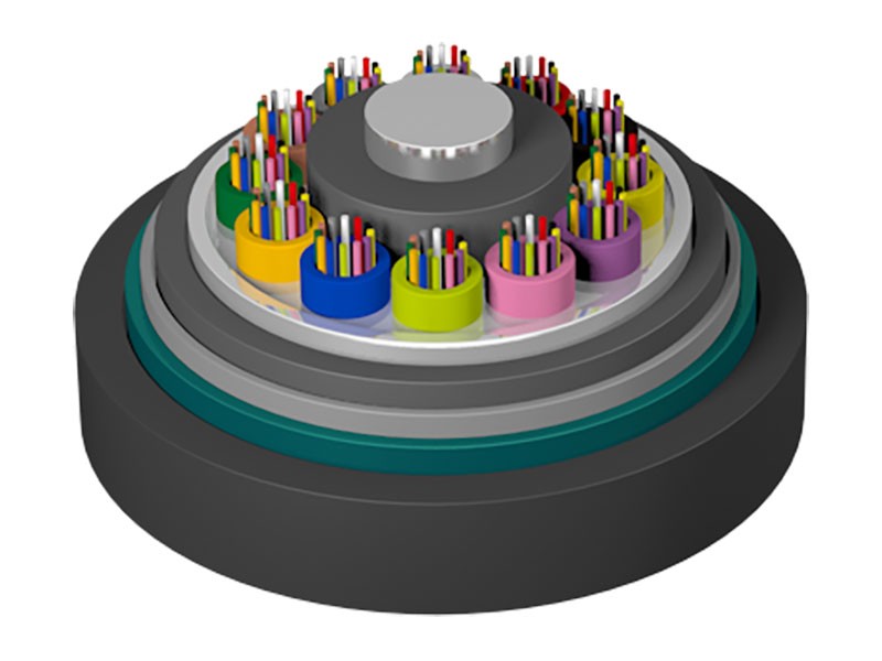 Bo'shashgan naycha mustahkamlangan yadroli zirhli pufagi tolali kabel Gytza53